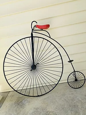 $200 • Buy Vintage Curtis Jere Bicycle Sculpture Wall Decor 1982 Signed Excellent
