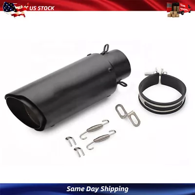 Dirt Bike Exhaust Slip On 51mm 250mm Pipe Muffler Tips Replac Baffles DB Killer • $0.99