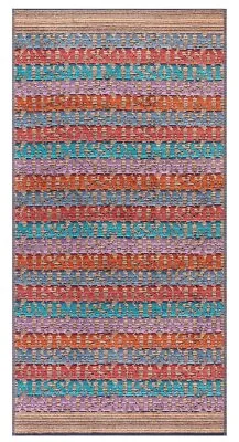 MISSONI HOME 'Blake' Designer Zig-Zag Luxury Bath Sheet Towel Pool 63 X31  *NWT* • $195