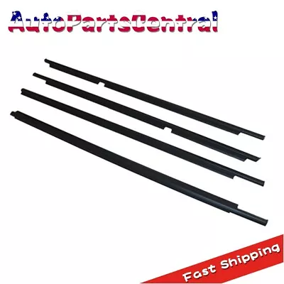 For Toyota 2003-2009 4Runner Door Belt Molding Weatherstrip (FRONT & REAR SET) • $35.99