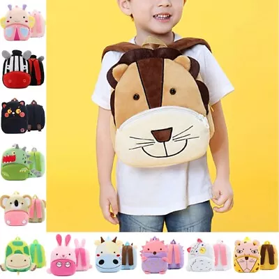 $20.79 • Buy Toddler Large Capacity Backpack Mini Travel Bag School Animal Multi Pockets Boys