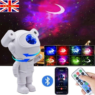 £14.69 • Buy Astronaut Galaxy Projector Starry Night Light 3D Nebula Moon Music Lamp W/Remote