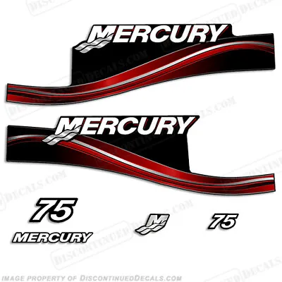 Fits 2005 Mercury 75hp ELPTO Decal Kit  Outboard Motor Stickers Replacement 75 • $99.95