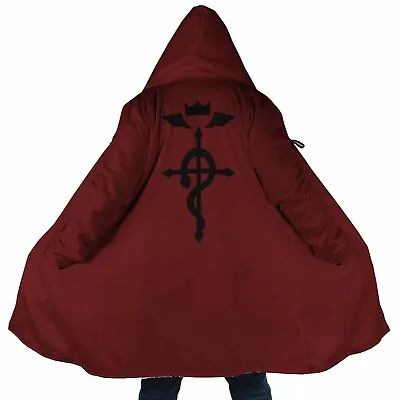 Fullmetal Alchemist Fleece Jacket Winter Coat Anime Clothing For Men Women • $56.69