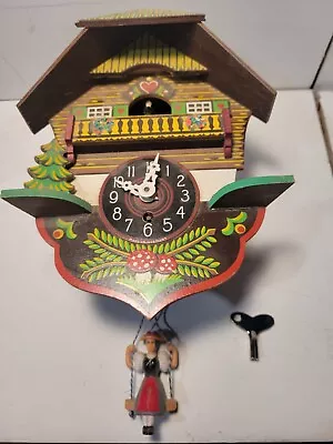 Cuckoo Clock Novelty Musical Swiss Made By Reuge. • $15