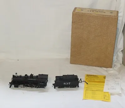 Sunset Models Ho Brass Sante Fe 0-8-0 At&sf 825 Class Steam Locomotive/tender • $375