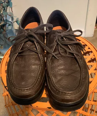 MBT Mens Brown LeatherShoes WALKING Comfort  Size 10-10.5 • $40