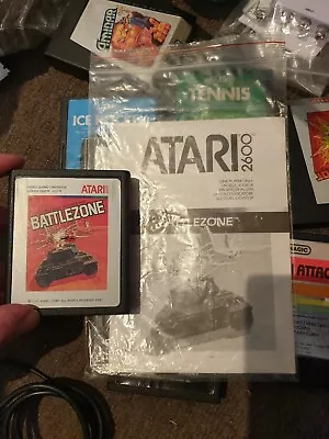 Battlezone Atari 2600 W/ Instruction Manual **Good Condition PAL** • $17