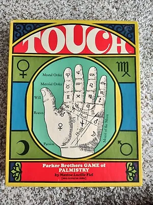 TOUCH Game Of Palmistry Palm Reading Vintage 1970 Parker Brothers - Complete • $35