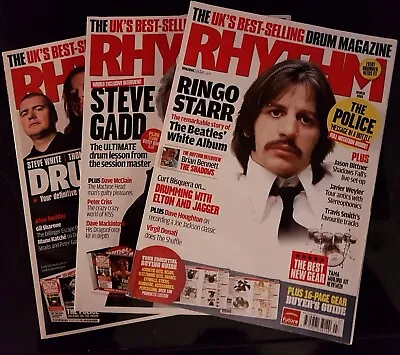 £0.99 • Buy 3 X 2008 RHYTHM MAGAZINES - THE U.K.s BEST SELLING DRUM MAGAZINE