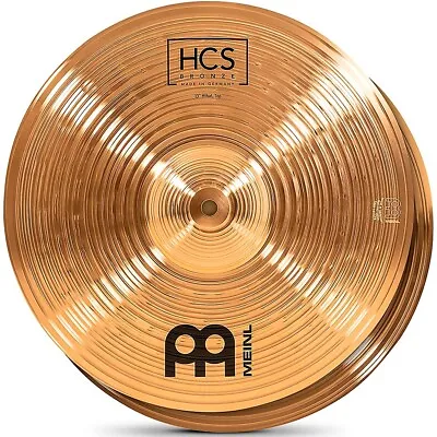 Meinl HCS Bronze Hi-Hat Cymbals 13 In. • $139.99