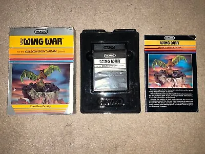 Colecovision Wing War Game Cassette Cartridge Imagic • £95