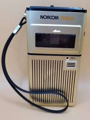 Vintage Norcom 550 Handheld Micro-Cassette Recorder • $33