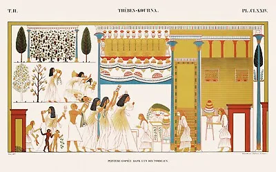 11374.Decor Poster.Home Room Wall Art.Egyptian Pharaoh Treasures.Hieroglyphics • £18.05