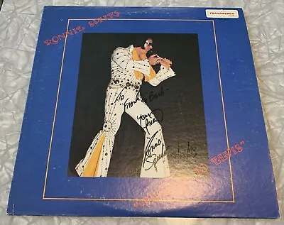 Ronnie Speaks Tribute To Elvis 1983 LP Elvis Presley Impersonator • $30