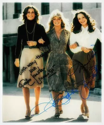 Farrah Fawcett  Charlies Angels 10x8 Signed  Pic Signature Is Part Of He Photo) • £6.50