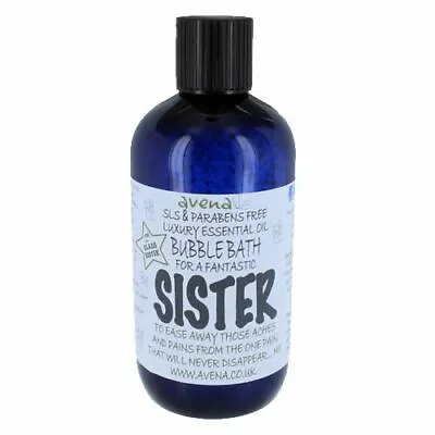 Sister Gifts Bubble Bath Natural Product Luxurious Organic Base Thoughtful Kind • £9.99