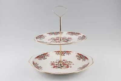 Colclough - Royale - 8525 - 2 Tier Cake Stand - 105482G • £37.55