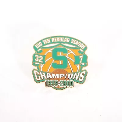 Michigan State Basketball 1999-2000 Big Ten Regular Season Champions Pin • $19.99