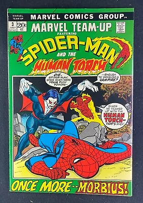 Marvel Team-Up (1971) #3 FN+ (6.5) Gil Kane 3rd App Morbius Human Torch • $39.99