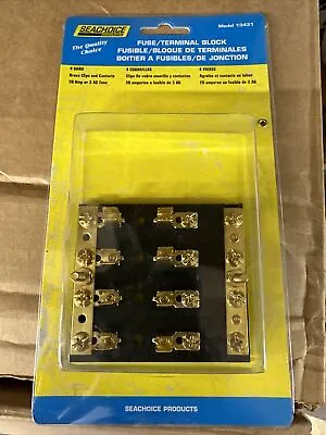 Seachoice Marine Products 13431 Fuse Terminal Block New In Package • $13