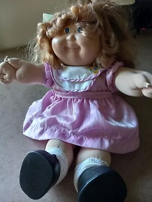 Cabbage Patch Doll 78/82 In Party Dress And Shoes • $20