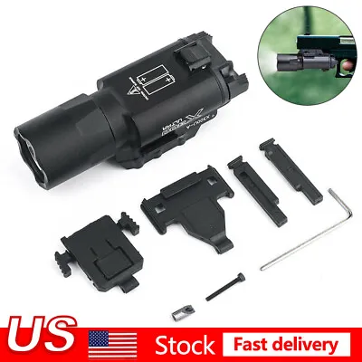X300U LED Flashlight Weapon Light Mount For Handgun Hunt Pistol Battery&Charger • $37.58