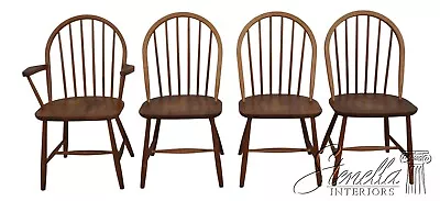 LF63579EC: Set Of 4 ERIK OLE JORGENSEN Danish Modern Teak Dining Chairs • $1095