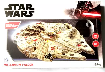 Star Wars Millennium Falcon 4D Puzzle 19 X14  Paper Model Kit 216 PCS BRAND NEW • $29.95