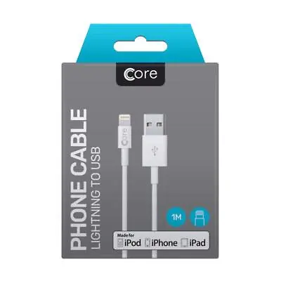 USB Lightning Charger Data Sync Cable Lead For Apple IPhone New 5S 5c 8 7 6  X  • £5.99