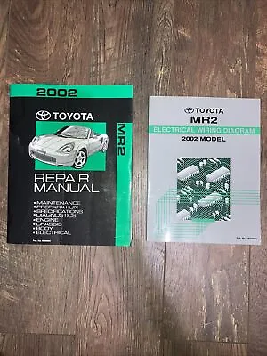 2002 Toyota MR2 Repair Manual And Electrical Wiring Diagram • $150