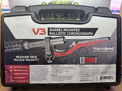 MagnetoSpeed V3 Barrel-Mounted Ballistics Chronograph Kit • $357