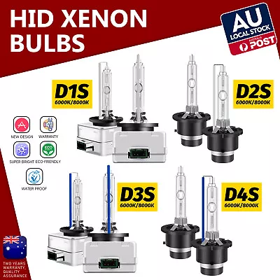 D1S/D1C D2S/D2C D3S/D3C D4S/D4C Headlight Globe Xenon HID Bulb Lamp Error Free • $25.99