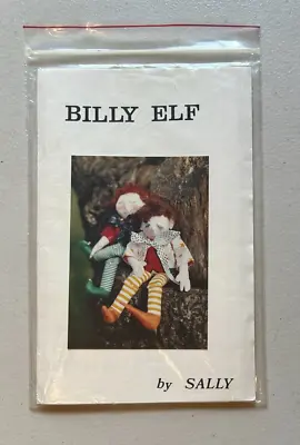 Sally Lampi Vintage Pattern Billy Elf 13  Doll Decoration • $8.70