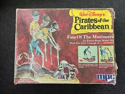MPC Walt Disney Pirates Of The Caribbean Fate Of The Mutineers Vintage Model Kit • $125