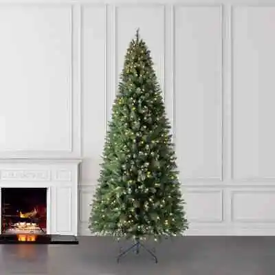 9' Fir Pre-lit Robinson Fir Artificial Christmas Tree 600 LED Warm White LED • $299.99