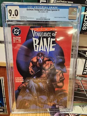 BATMAN: VENGEANCE OF BANE SPECIAL #1 (1st Bane) – 9.0 Condition • £76.41