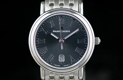 NEW Maurice Lacroix Les Classique Ladies Watch 29mm Black Dial Stainless Steel • £505.66