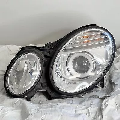 +h831 W211 Mercedes 07-09 E Class Front Left Driver Side Bi Xenon Headlight Oem • $175