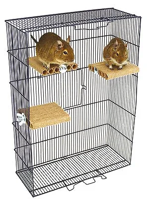 Degu Shelf - Small Pet Toy Degu Rat Gerbil Hamster Cage Accessory. • £12.99