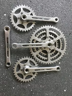 Vintage Spécialités T.A. Triple Tandem Crankset 50/40/29 170mm 32 X 32 • $249