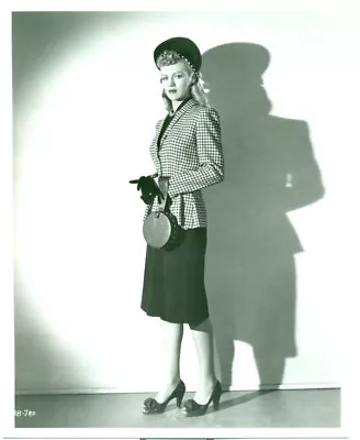 MARTHA O'DRISCOLL Great 8x10 1940s Photo In Suit And Heels • $10.95