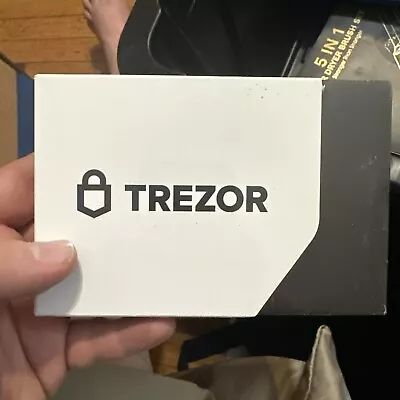 Trezor - Model T - Advanced Crypto Hardware Wallet - Black • $115