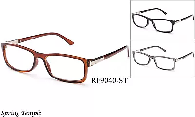 Bifocals  Spring Hinged Reading Glasses Classic Retro Readers Quality Men Women • $8.95