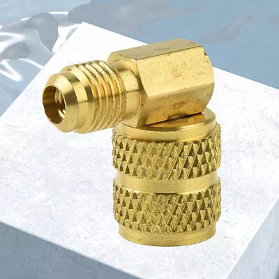 R410A Refrigeration Charging Adapter Brass Quick Coupler For Valve System Tool • $10.29