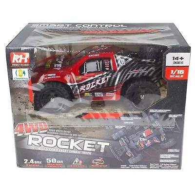 1/16 RC Truck 4WD High Speed Off-road 2.4Ghz RC Car Short Course Truck Gift New • £29.41