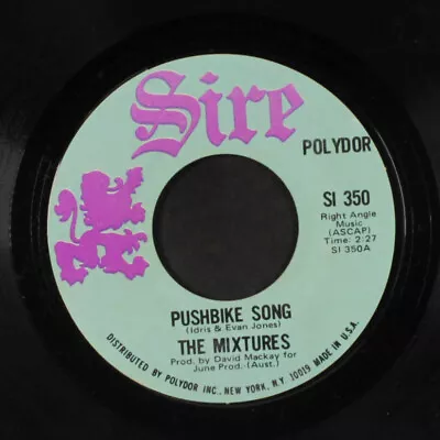 MIXTURES: Pushbike Song / Who Loves Ya SIRE 7  Single 45 RPM • $6