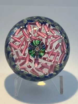 Vintage Murano Verreria 3 Fiori Millefiori Paperweight • $90