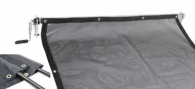 Mytee DTR DUMP Trailer PVC Mesh Tarp Kit W/ 7' X 14' PVC Mesh Tarp Double Pocket • $202.99