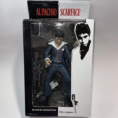 Scarface The Rise 10  Action Figure New NIB 2004 Mezco Toys Al Pacino • $79.72